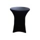 Housse noire pour table cocktail NIMES