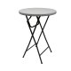 Table cocktail ronde Ø.80 cm NIMES - Ht.110 cm