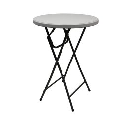 Table cocktail ronde Ø.80 cm NIMES - Ht.110 cm