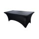 Housse noire pour table rectangulaire CONGRES 183cm