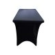 Housse noire pour table rectangulaire CONGRES 183cm
