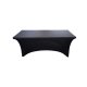 Housse noire pour table rectangulaire CONGRES 183cm