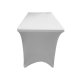 Housse blanche pour table rectangulaire CONGRES 183cm