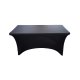 Housse noire pour table rectangulaire CONGRES 152cm