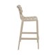 Tabouret Helen en polypro empilable col - Taupe