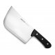 Feuille de boucher 22 cm - 835 g - Inox