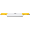 Couteau à fromage 33 cm - 2 mains - jaune