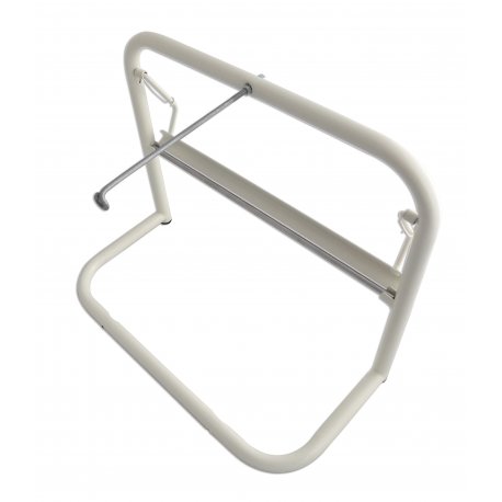 Porte bobinot laqué blanc - Mural - 35 cm