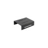 Marche haute en plexiglass - 260x220x60 mm LineoPlus Traiteur - Noir