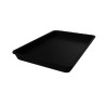 Plat rectangulaire en plexiglass 420x280x50 mm LineoPlus Série 28 - Noir