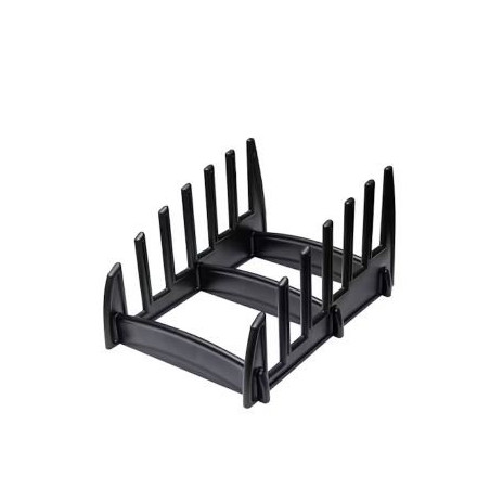 Rack égouttoir pour 6 planches à découper - Noir - Polypropylène