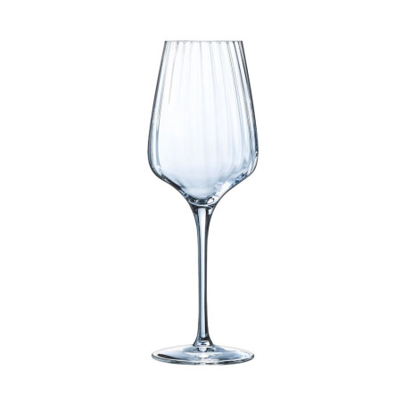 Verre à pied 35 cl Symétrie ø 7,8x23 cm en Krysta