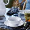 Bol ø15 cm  en grès - Pearl - Blanc