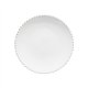 Assiette plate ø 28 cm en grès - Pearl - Blanc