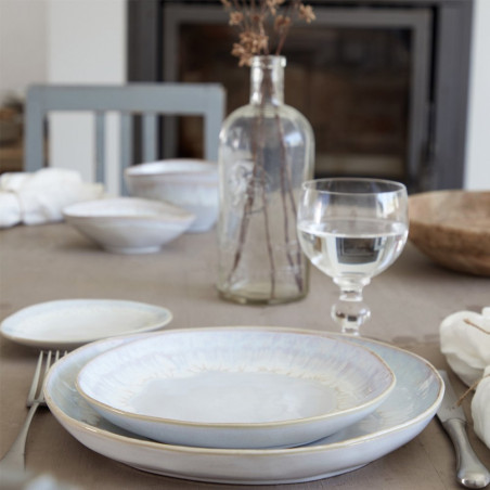Assiette plate ø 28 cm en grès - Brisa