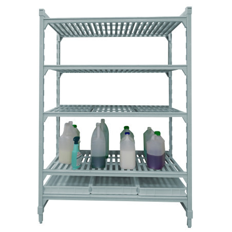 Unité fixe Premium bac de rétention 1280x600x1800 mm - Basics Plus Series