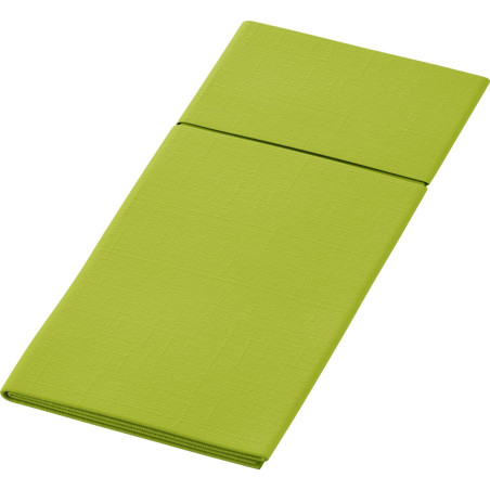 Serviette de table jetable Duniletto Bio Dunisoft Slim 40x33 cm - Kiwi