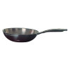 Poêle wok Tripli Pro 6 - Inox - 30 x 8 cm - Tous feux et induction