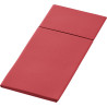 Serviette de table jetable Duniletto Bio Dunisoft Slim 40x33 cm - Bordeaux