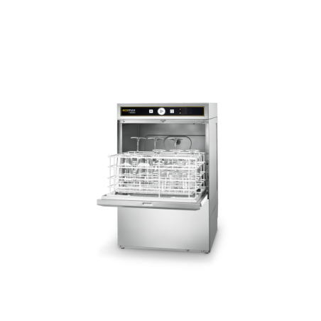 Lave-verres compact G404 sans adoucisseur et sans pompe de rinçage - 230V Mono