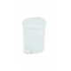 Poubelle à pédale 12 L ø34x27 cm - Plastique