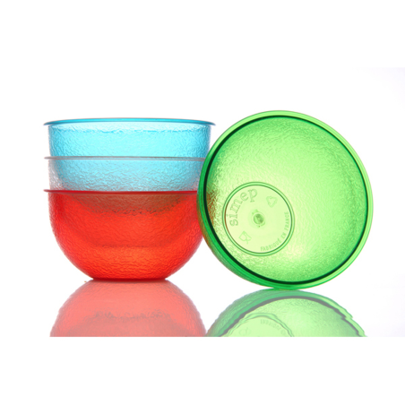 Saladier Ø27 cm - 5L Granité transparent polypropylène