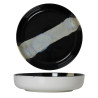 Salad bowl - Porcelaine ø 20 cm - Circé - Noir et nacre