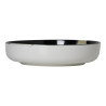 Salad bowl - Porcelaine ø 20 cm - Circé - Noir et nacre