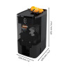 Presse agrumes Viva black - 330x420x618 mm