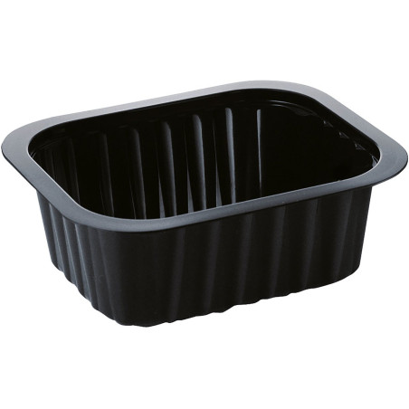 Barquette pour accompagnement 470 ml - 21,5x14,8x5 cm - noir