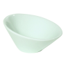 Coupelle inclinée 9,6 cm - blanc