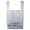 Sac à bretelles - épaisseur 50u - 260/(60+60)x450 mm - plastique blanc transparent - prix au carton de 500