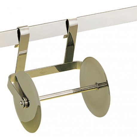 Porte rolls à suspendre inversé - Inox