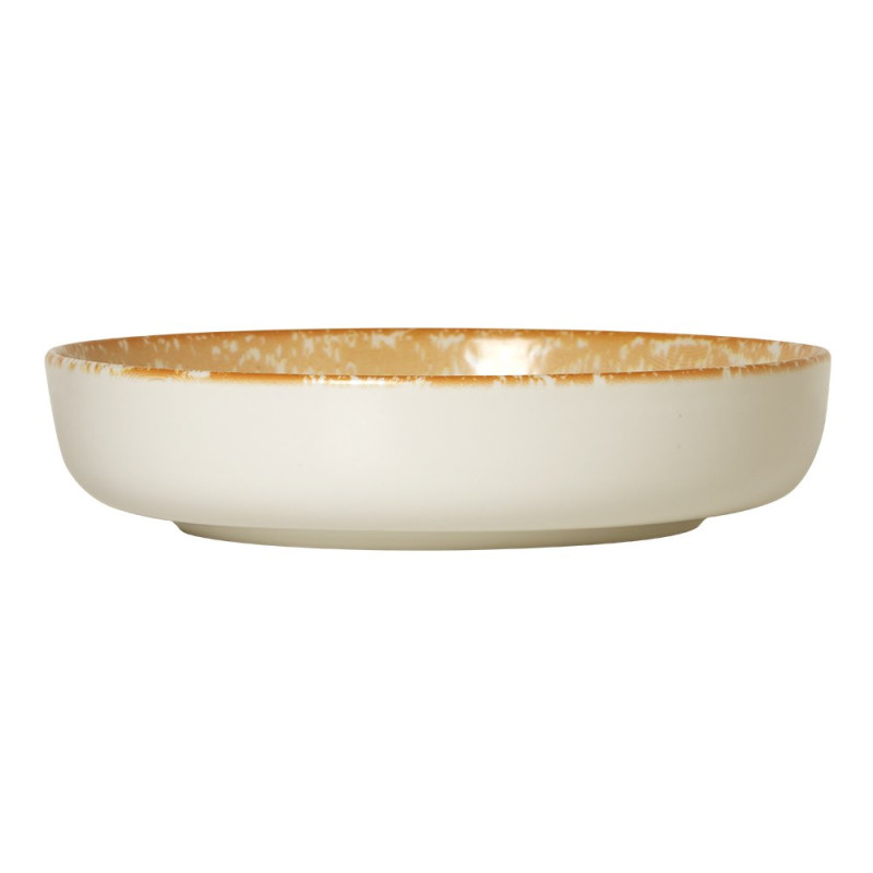 Salad bowl - Porcelaine ø 20 cm - Pan - Orange