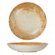 Assiette creuse - Porcelaine 25 cm - Pan - Orange Manufacture de Digoin