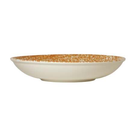 Assiette creuse - Porcelaine ø 25 cm - Pan - Orange