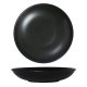 Assiette creuse - Porcelaine Ø.25 cm - Arès - Noir mat