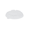 Couvercle pour boîte à salade 780ml Ø15 cm en kraft brun