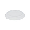 Couvercle pour boîte à salade 1250ml Ø17,6 cm cm en kraft brun