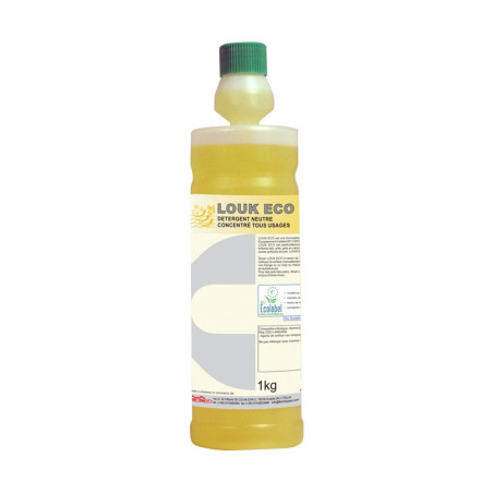 Nettoyant neutre concentré tout usage LOUK ECO - Flacon de 1L