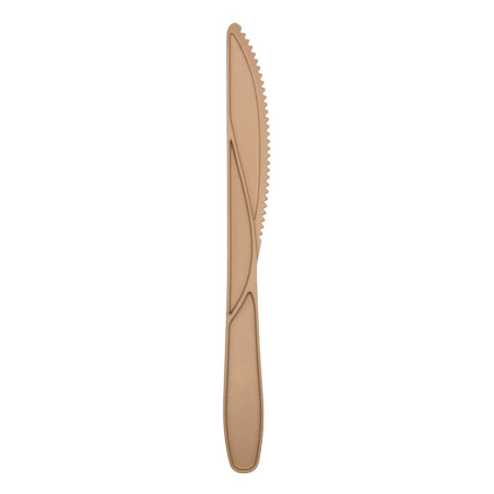 Couteau de table 16cm réutilisable et biosourcé Moom - Fibre de canne