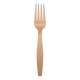 Fourchette de table 16cm réutilisable et biosourcée - Fibre de canne