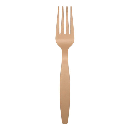 Fourchette de table 16cm réutilisable et biosourcée Moom - Fibre de canne