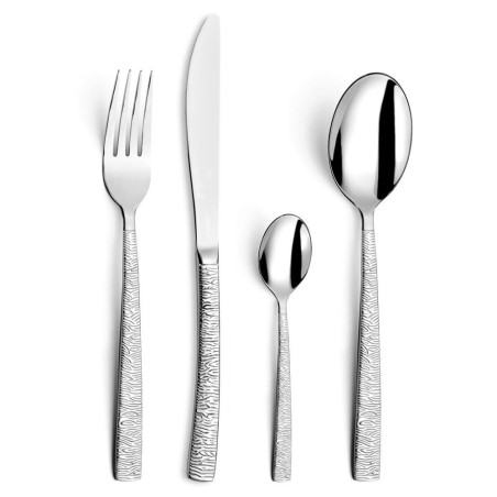 Fourchette à dessert - Havane Jungle - Inox 18/0 - Finition miroir - Ep. 3,5mm