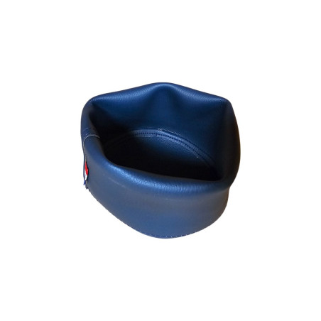 Panière Nordik ø 14x10 cm  en cuir synthétique Sonotan® - Encre