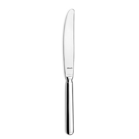 Couteau de table manche rond - Baguette - Inox finition miroir