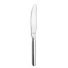 Couteau de table manche rond - Baguette - Inox finition miroir