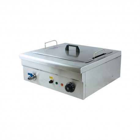 Friteuse à beignet 18L à poser avec robinet 230V Mono - 480x460x235 mm
