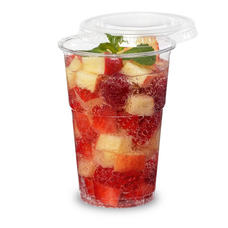 Gobelet 25/30 cl Shaker - PET Cristal ø7,8x10,8 cm