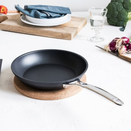 Poêle anti-adhésive ø 30 cm CASTEL PRO FIXE Induction - Revêtement Excellis®